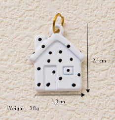 House Motif Footwear Ornament 18K Gold JX26041248GK