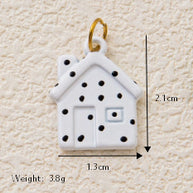 House Motif Footwear Ornament 18K Gold JX26041248GK