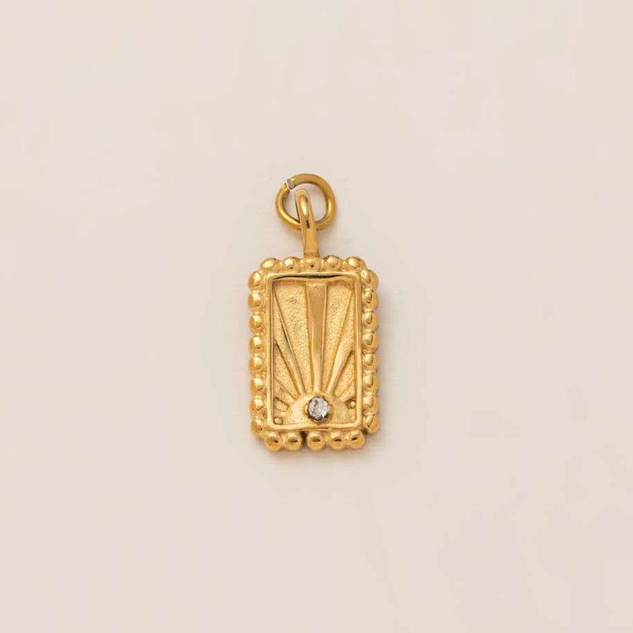 Celestial Evil Eye Hamsa Charms Stainless Steel DIY Pendants