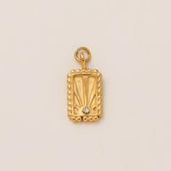 Celestial Evil Eye Hamsa Charms Stainless Steel DIY Pendants