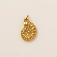 Marine Collection Pendant Steel 18K Gold Plated Wholesale