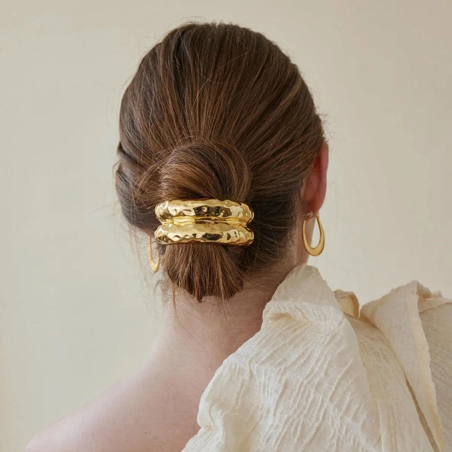 Stainless Steel Hair Tie Ponytail Elastic JX Hot002