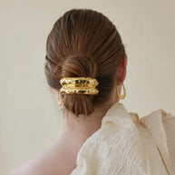 Stainless Steel Hair Tie Ponytail Elastic JX Hot002