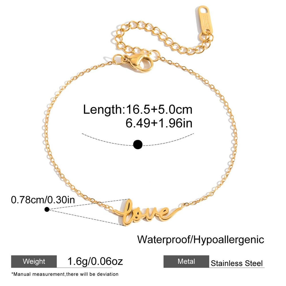 Sugar Cube Bracelet | Heart Charm | Stainless Steel Gift