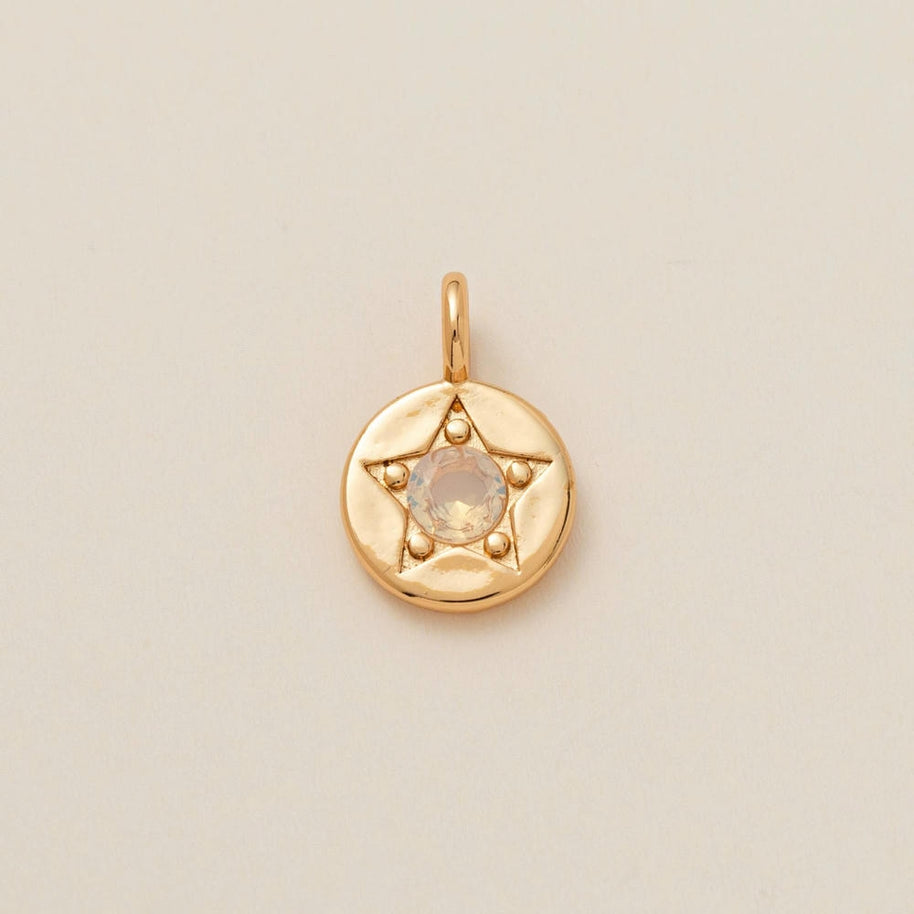 12 Birthstones Charm Adjustable Chain Stainless Steel