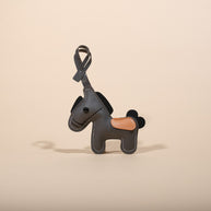 Couple Horse Keychain | Cute PU Leather Bag Charm Gift