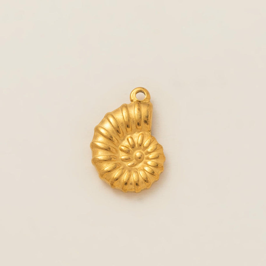 DIY Base Chain Necklace Sea Life Pendant Steel 18K Gold