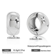 Spring Clip Earrings | No Piercing Luxury | Stainless Steel