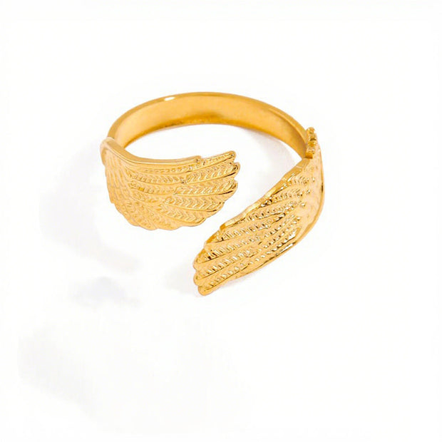 Wing Open Ring