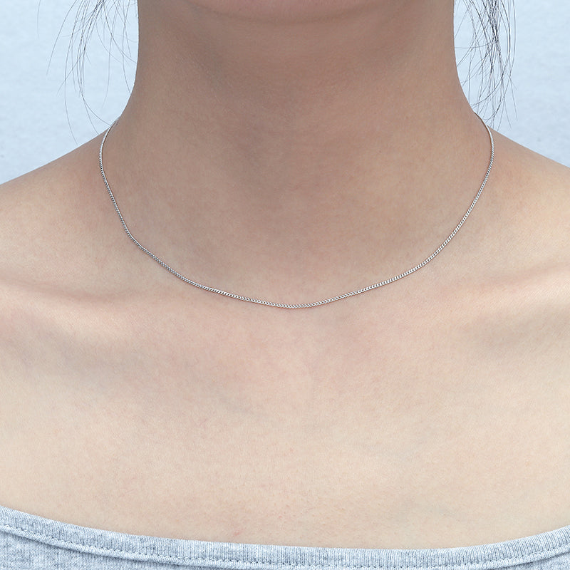 3mm Curb Chain Sterling Silver