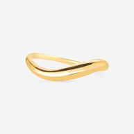 Sterling Silver Bold Wave Ring JAN1271-A