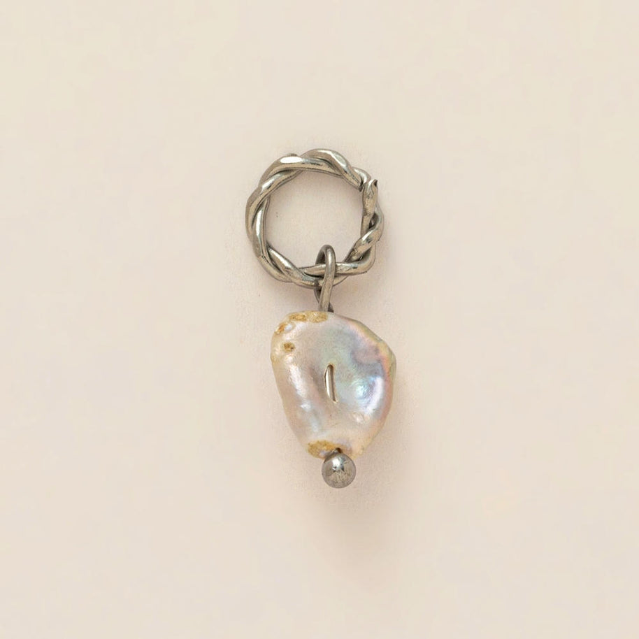 Stainless Steel 12 Month Birthstone Pendant Adjustable Charm