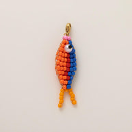 Colored Fish Shoe Charm 14K Gold Plated Copper JX26041241GK