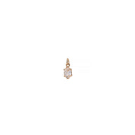 Adjustable Chain 12 Birthstones Pendant 18K Gold JX010405GK