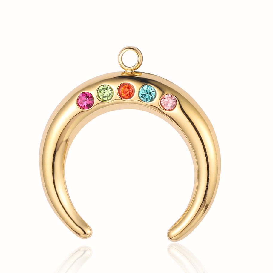 Sun Moon Pendant | Bohemian Star Charm Festival Jewelry