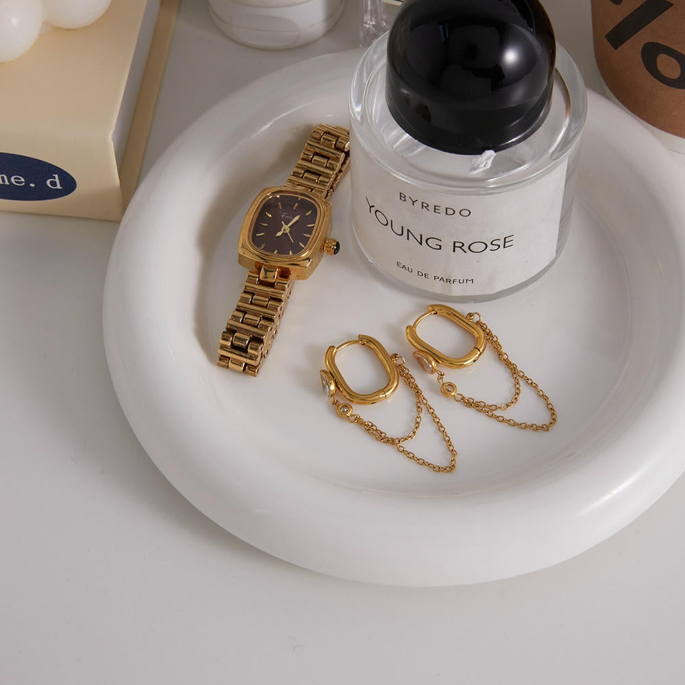 Fringe Drop Earrings | Non-Tarnish | Women's Jewelry