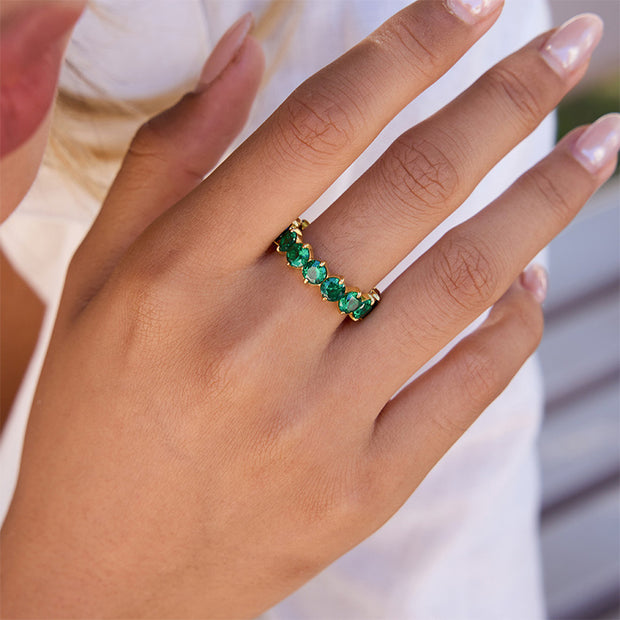 Green Zirconia Ring JXR0109009