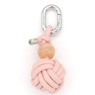 Tael Keychain | PU Braid Ball | DIY Charm for Shoes