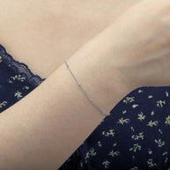 1.5mm Spheres Chain Bracelet