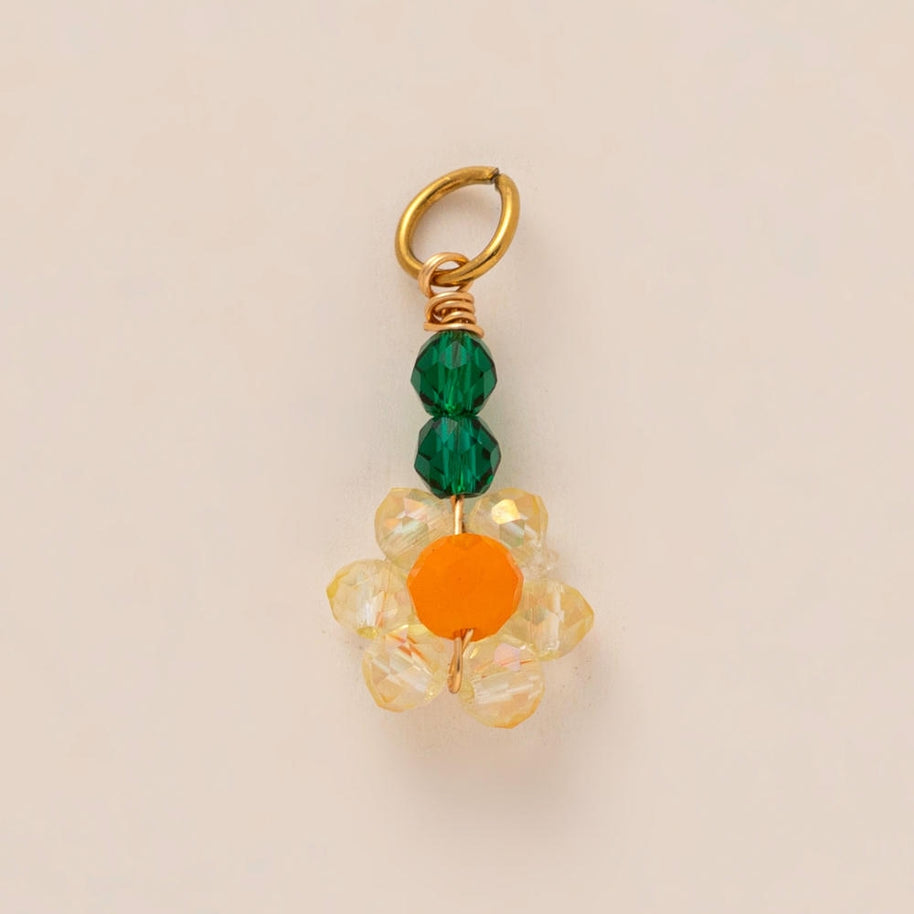Flower Pendant Metal Chain Vacation Accessory JX261616GK