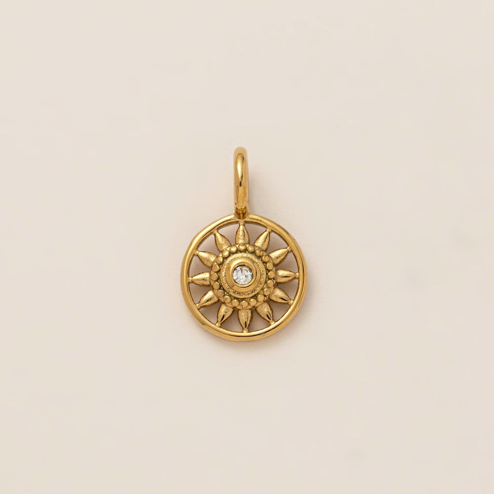 Celestial Evil Eye Hamsa Charms Stainless Steel DIY Pendants