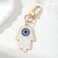 Evil Eye Keychain | Vintage Ethnic Charm | Bag Pendant
