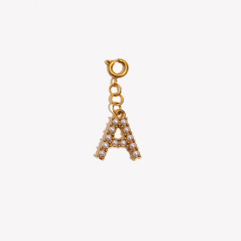 Versatile Spring Clasp Pendant English Letters Women JXC9510