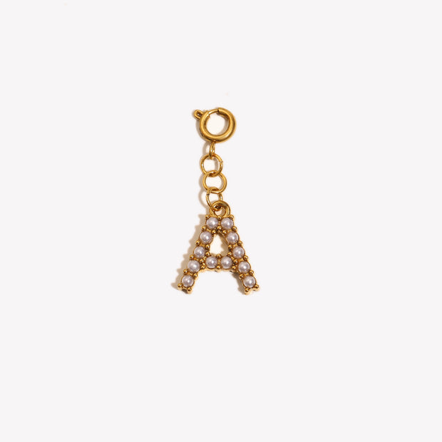Versatile Spring Clasp Pendant English Letters Women JXC9510