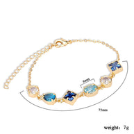 Blue Zircon Bracelet