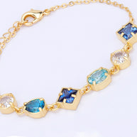 Blue Zircon Bracelet