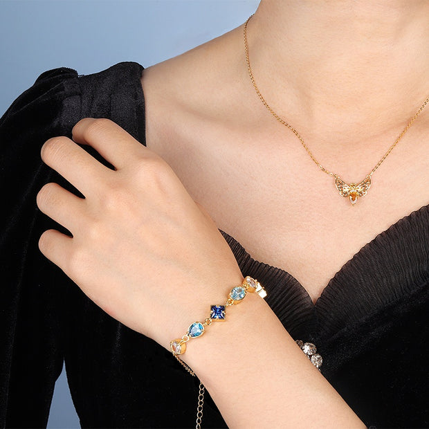 Blue Zircon Bracelet