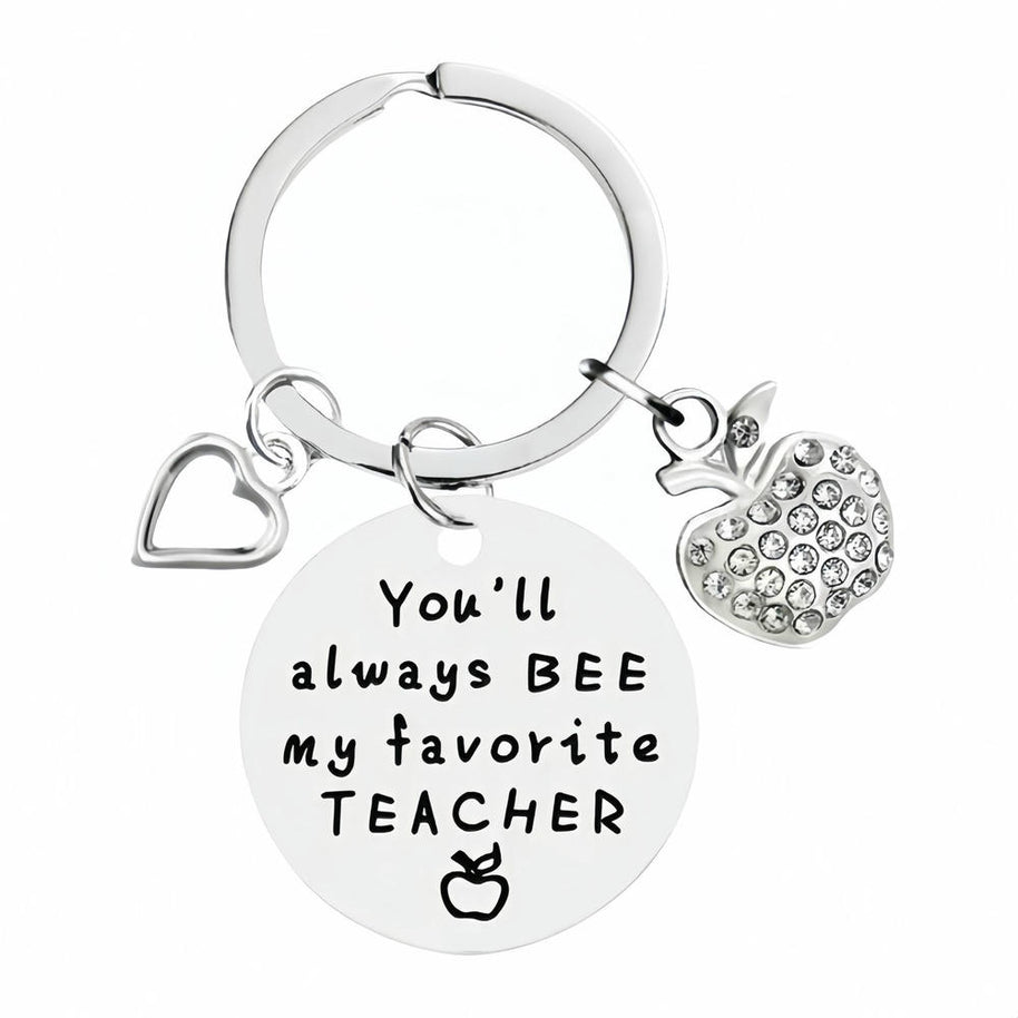 Apple Keychain | Teacher Graduation Gift | European Style