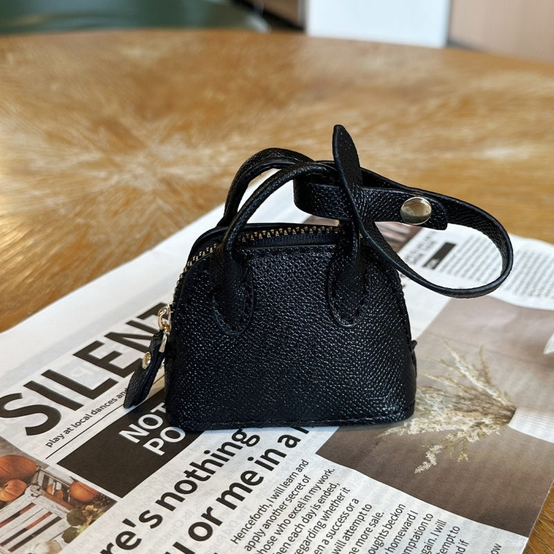 Mini Tote Bag Keychain | Solid Color Pouch | Ins Style