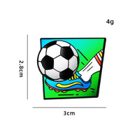 Football Pin Set | Anti-Loss Brooch | Zinc Alloy Fashion