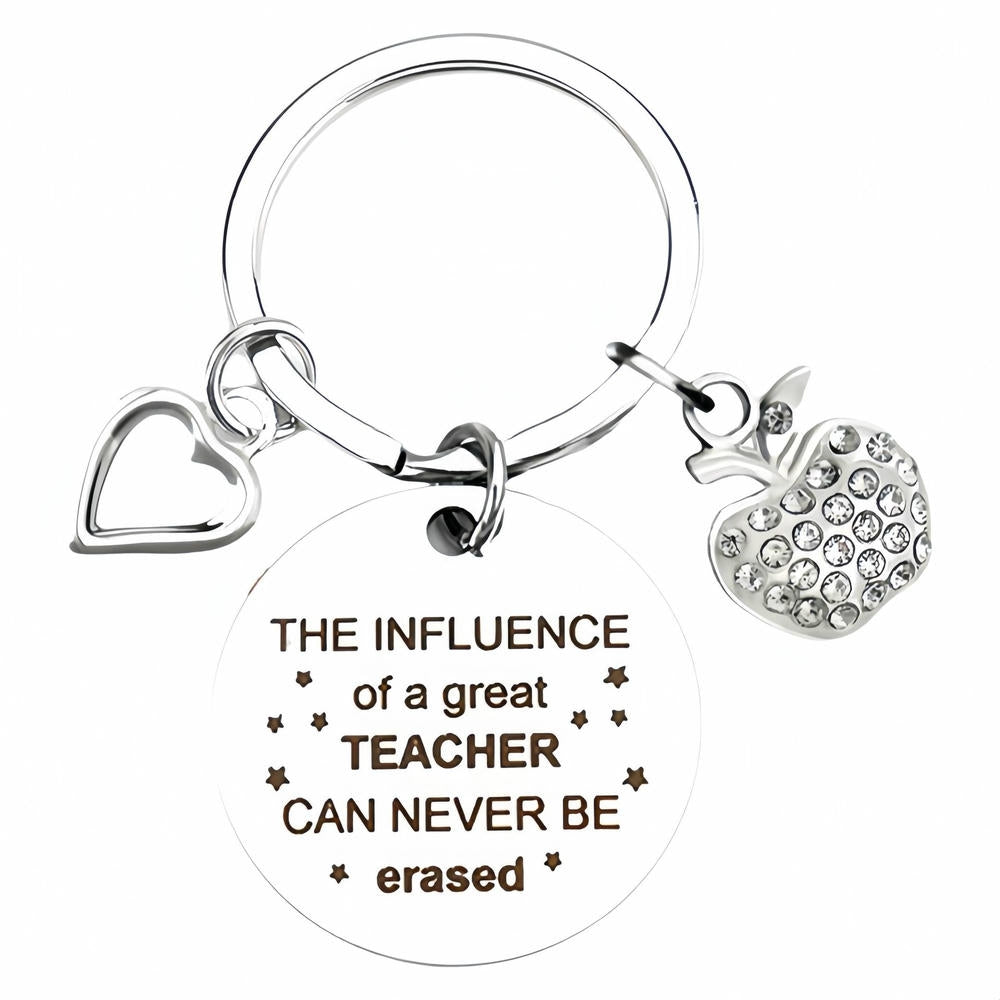 Apple Keychain | Teacher Graduation Gift | European Style