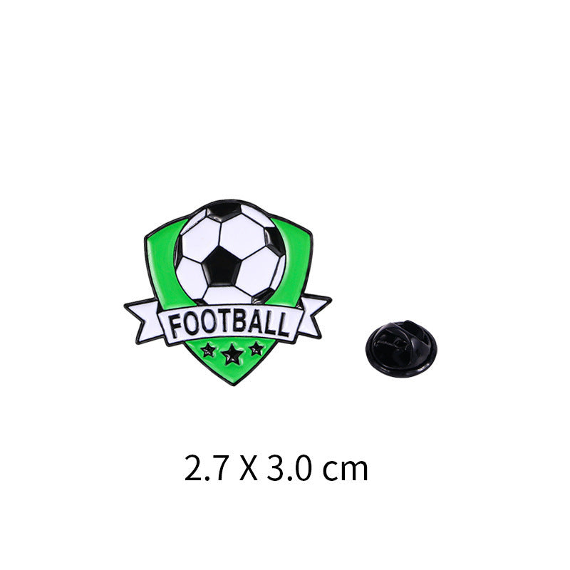 Soccer Medal Pin | World Cup Commemorative | Metal Badge