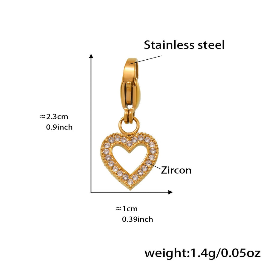 DIY Jewelry Multi Pendant Steel Necklace Bracelet Accessory