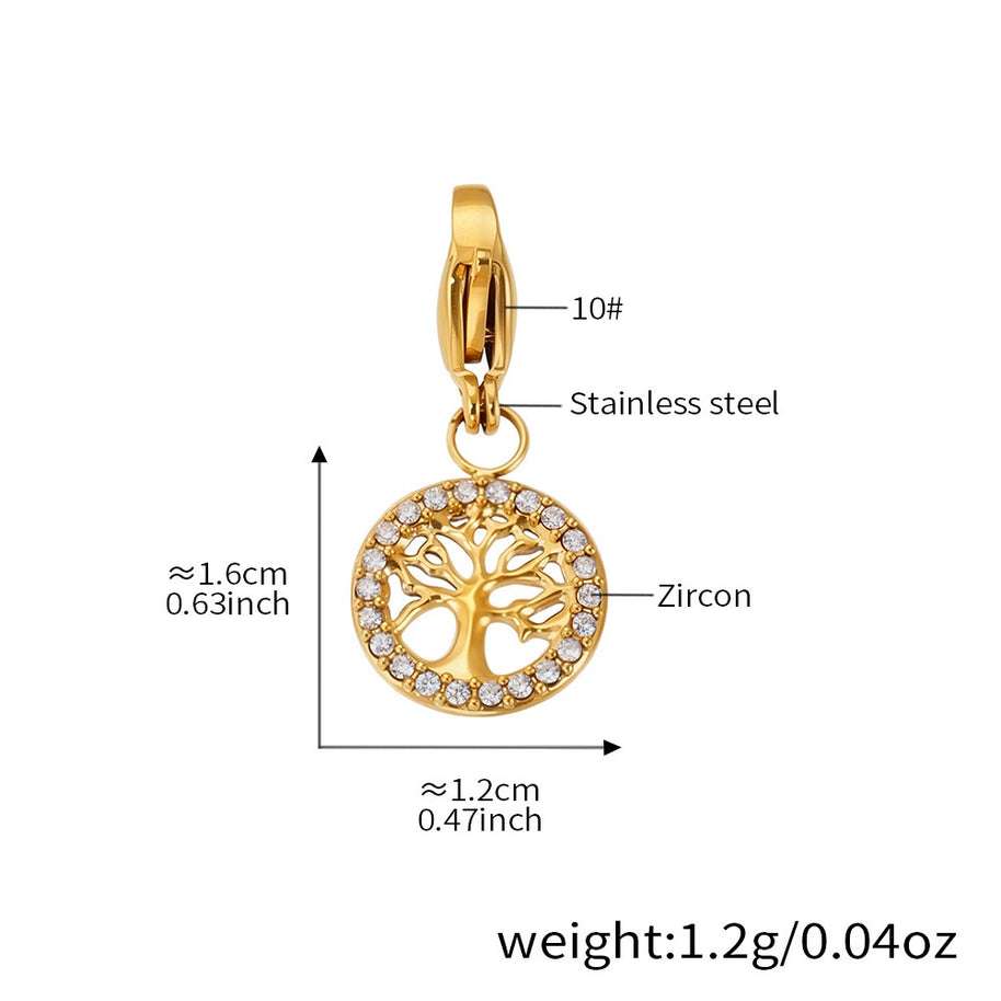 DIY Jewelry Multi Pendant Steel Necklace Bracelet Accessory