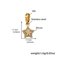 DIY Jewelry Multi Pendant Steel Necklace Bracelet Accessory