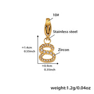 DIY Jewelry Multi Pendant Steel Necklace Bracelet Accessory