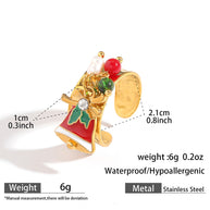 11 Style Christmas Ring JXQ09962-JXQ09972