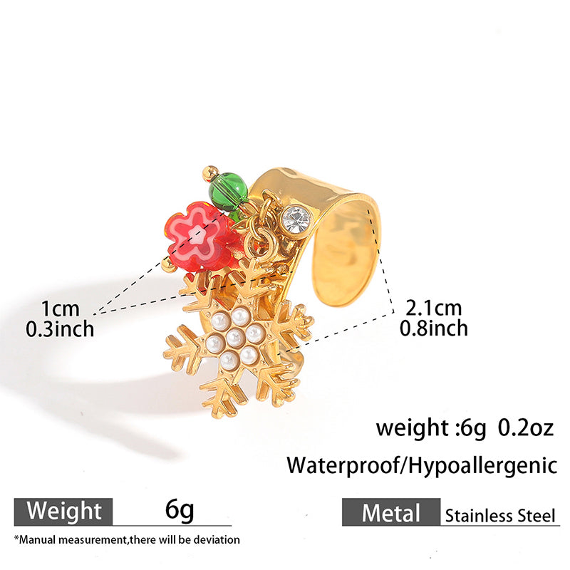 11 Style Christmas Ring JXQ09962-JXQ09972