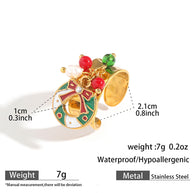 11 Style Christmas Ring JXQ09962-JXQ09972