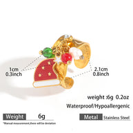 11 Style Christmas Ring JXQ09962-JXQ09972