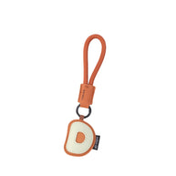 Letter Keychain | Leather Alphabet Charm | Dopamine Style