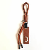 Whale Keychain | Leather Letter Charm | Cute Bag Pendant