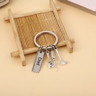 Dad Keychain | Tool Wrench Set | Father's Day Gift