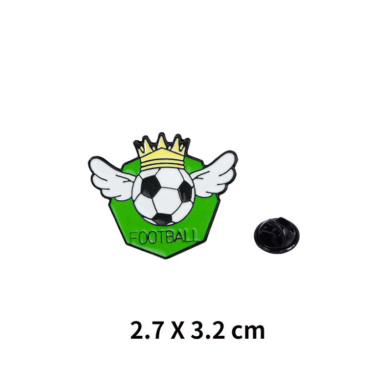 Soccer Medal Pin | World Cup Commemorative | Metal Badge