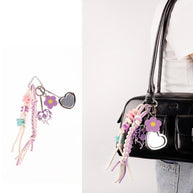 Popular Phone Strap | Dopamine Woven Flower Keychain