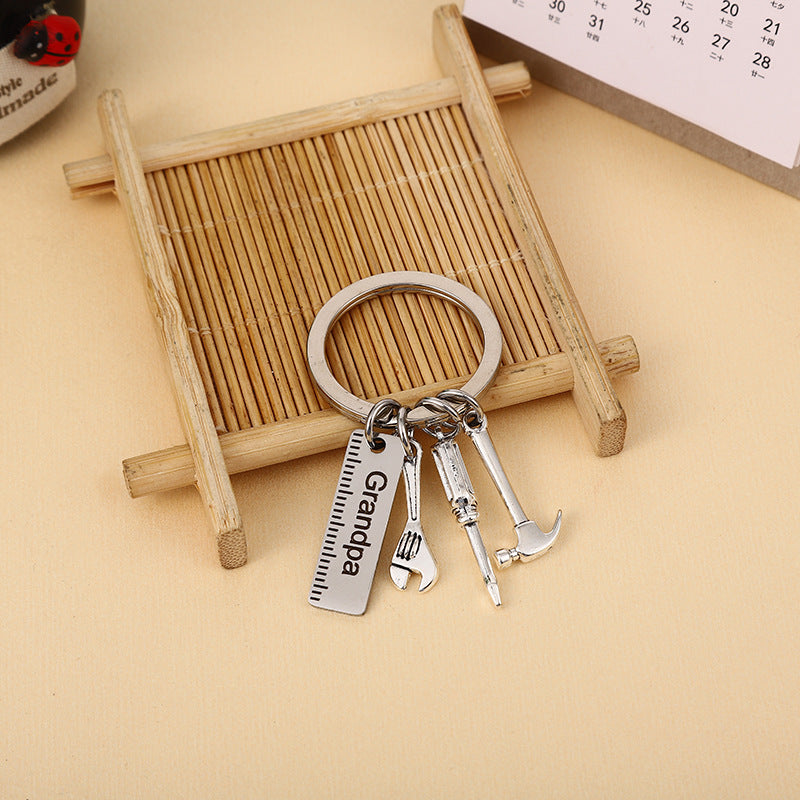 Dad Keychain | Tool Wrench Set | Father's Day Gift